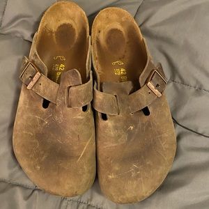 Birkenstock Boston oiled leather, men’s size 42